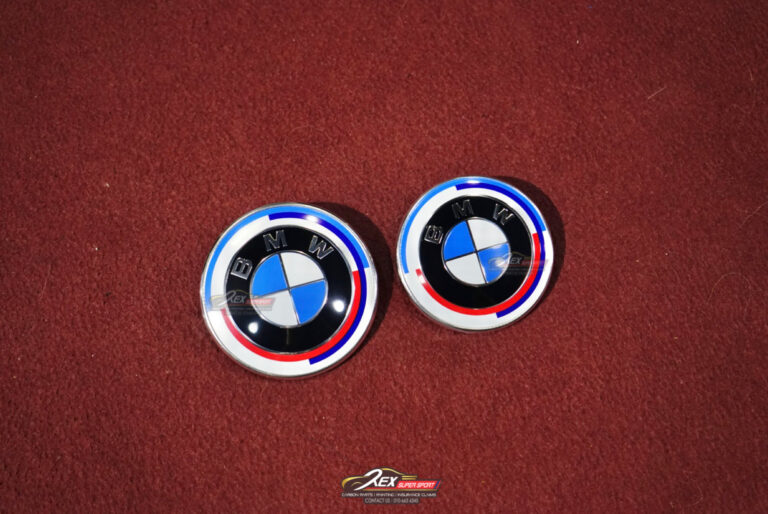 BMW G20 G30 Front Rear Bonnet Logo 50th Badges Emblem